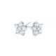 Puset Earrings in 750 White Gold with 0,75 ct Diamonds incrustation - фото