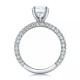 Кольцо для Помолвки с Центральным Бриллиантом 1,36 ct и инкрустацией 4,76 ct - фото